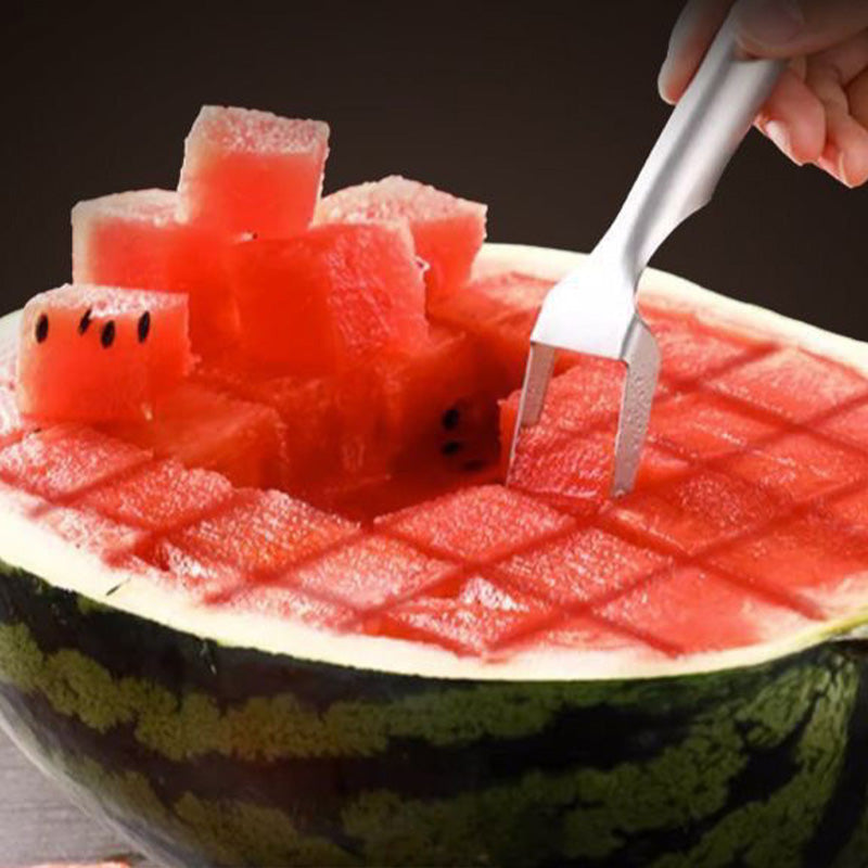 2+1 GRATIS | Slice&Serve – Schnelle Herstellung sauberer Obstwürfel!