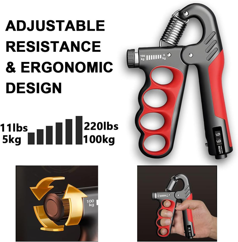 SqueezePro – Kraftvolle Unterarme, vollständige Kontrolle, sichtbare Ergebnisse