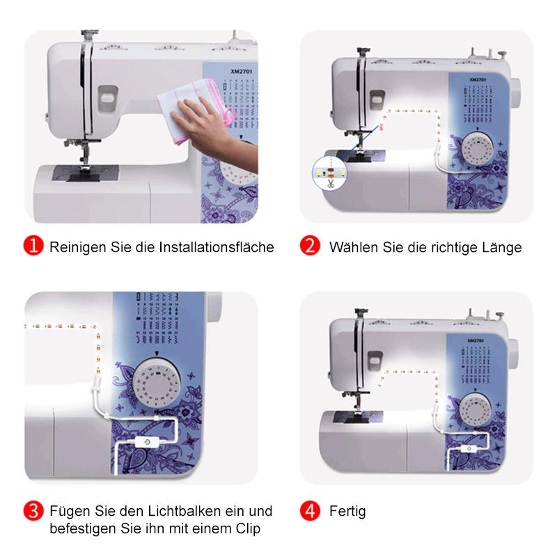 BrightStitch LED – Ideale Beleuchtung für präzises Nähen