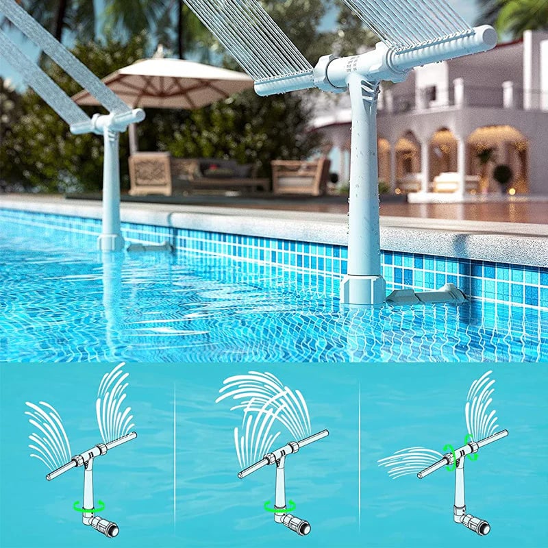 SunSpray – Der leuchtende Wasserbogen für Ihren Sommertraum!