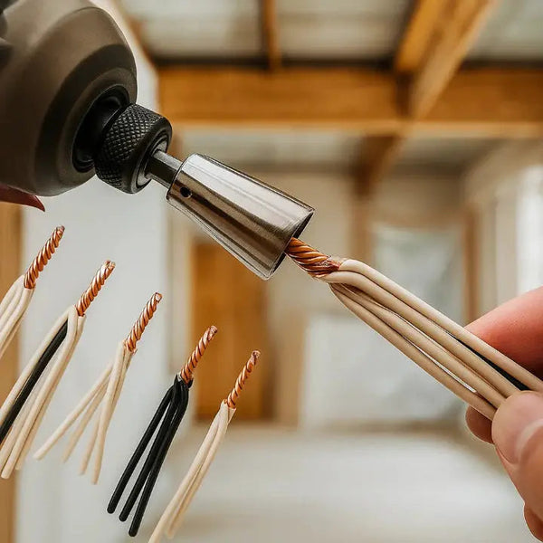 TwistPro – Elektrischer Kabelverdrehgerät Schnell und Einfach Ohne Handbelastung