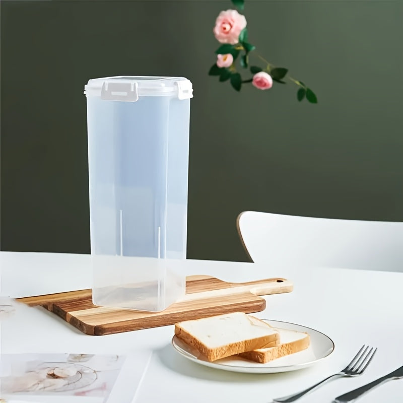 Slice&Store Brotbox mit Schneidehilfe | Luftdicht & BPA-frei | 30 × 15 × 15 cm | Hält Brot länger frisch
