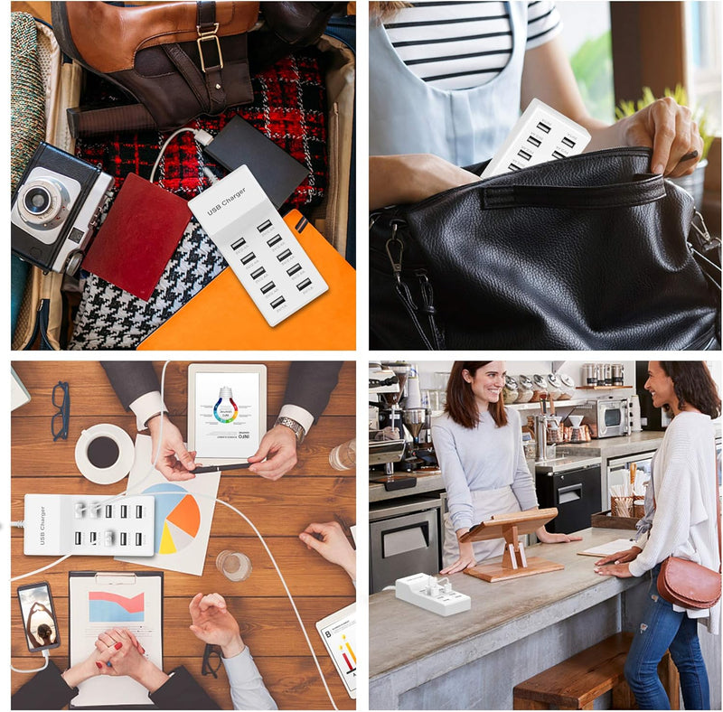 SmartVolt – Das intelligente 10-Port USB-Ladegerät für alle Ihre Geräte