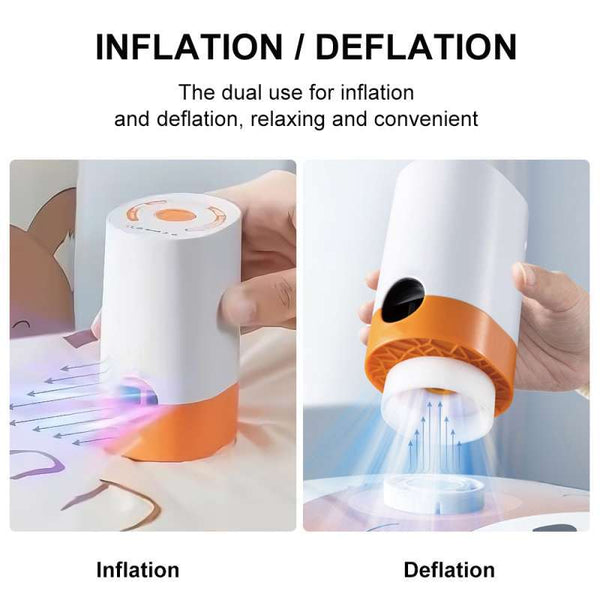 AirGo Mini – Schnell Aufpumpen und Entleeren in Sekunden!