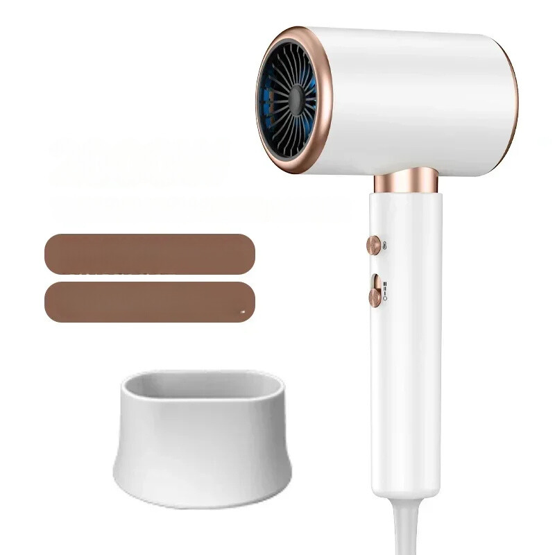 Haartrockner & Stylingbürste Stylista Pro T821 | 2000W+ Power | Ionenfunktion & Faltbar | 24 cm | EU-Stecker