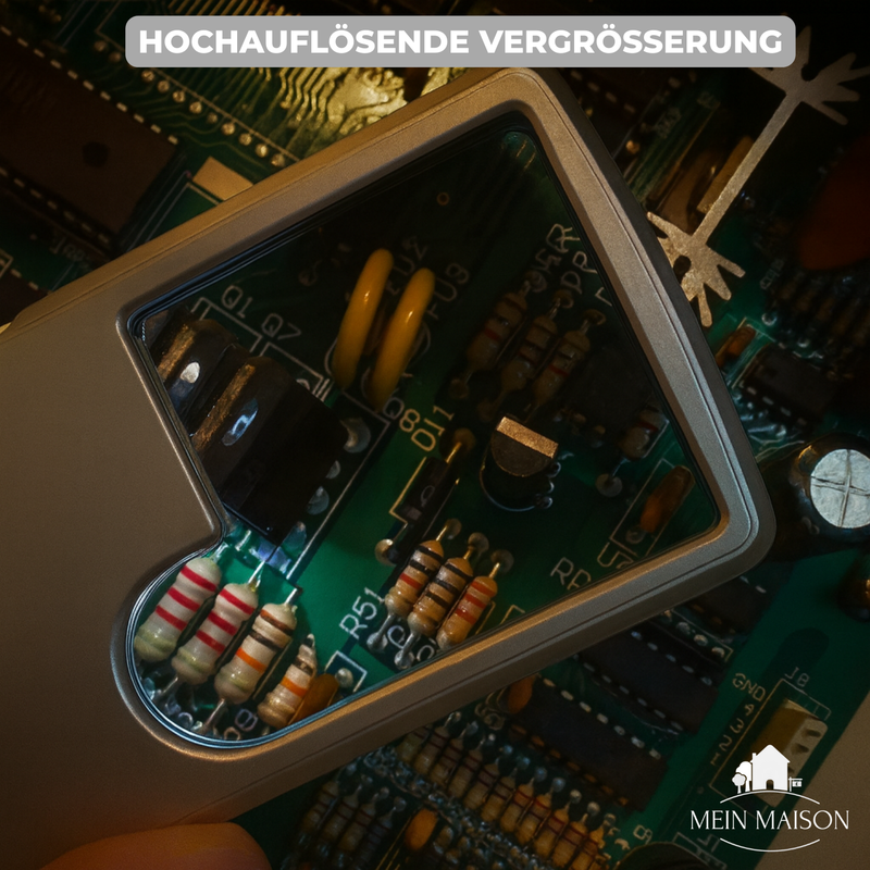 LoopLamp – Die LED-Lupe im Kreditkartenformat!