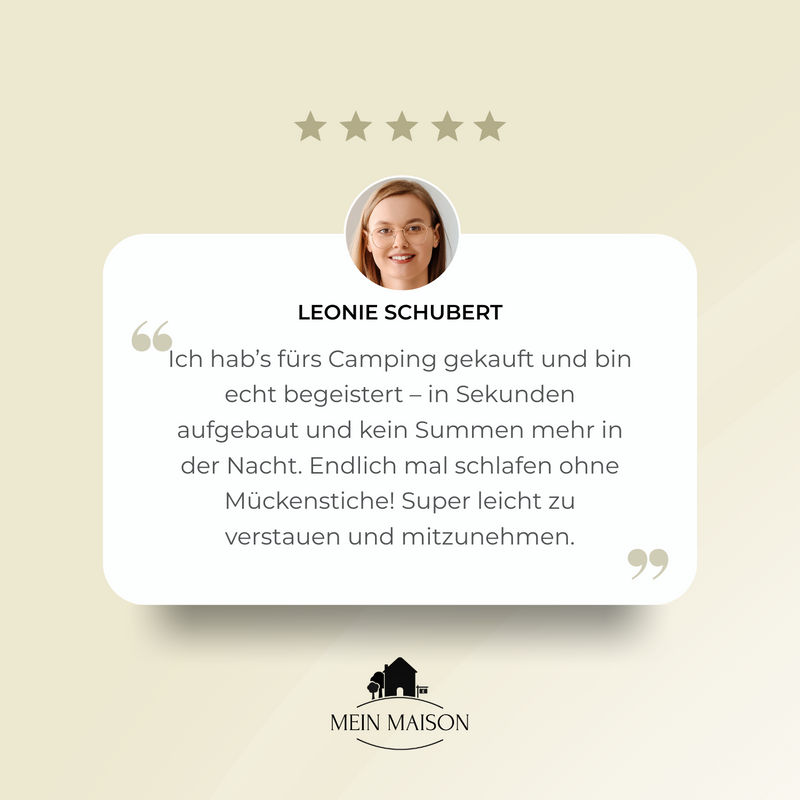 MosquiDome – Schutz auf Knopfdruck!