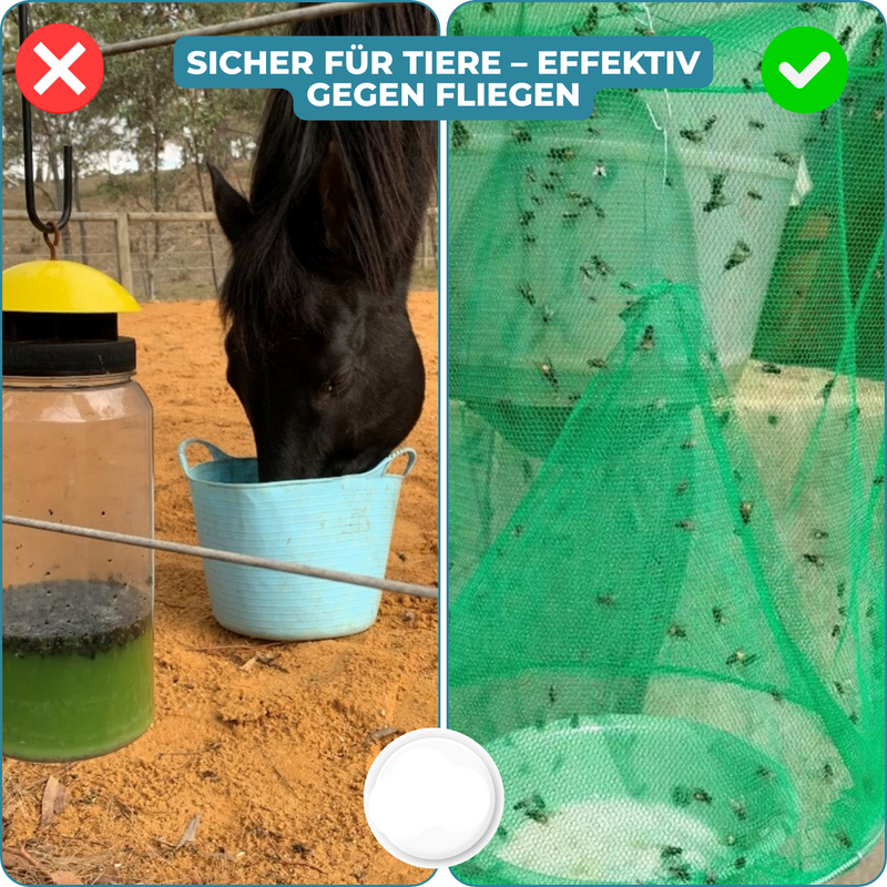FlyCage – Schluss mit Fliegen in Garten und Haus