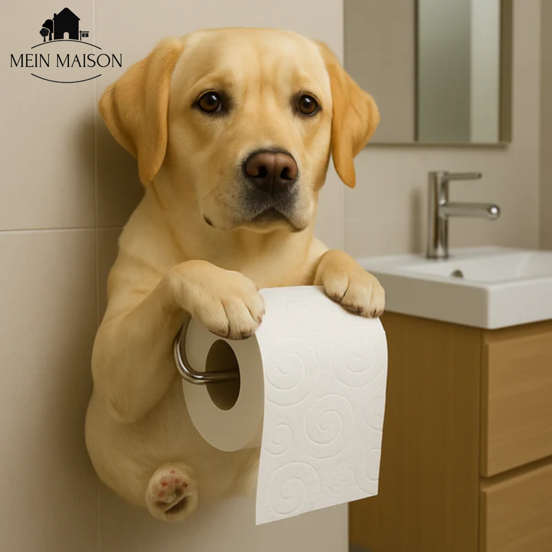 PawRoll – Der tierisch charmante Klopapierhalter!