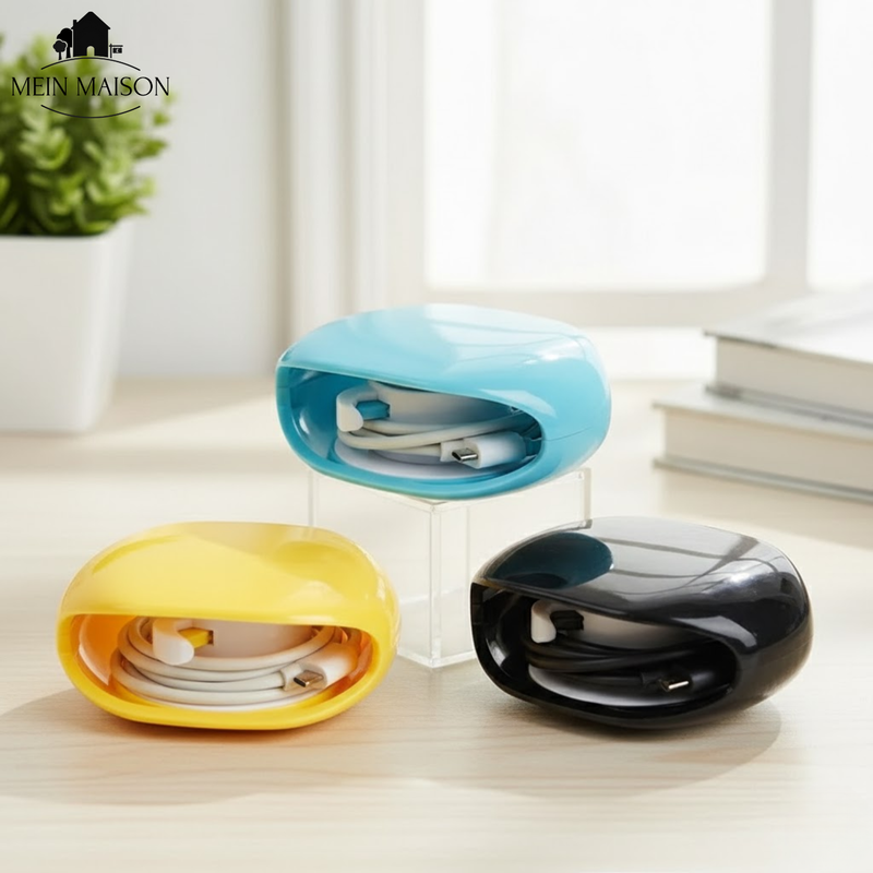 1+1 GRATIS | CableEase – Kabelsalat sofort mit nur einem Knopfdruck beseitigen!