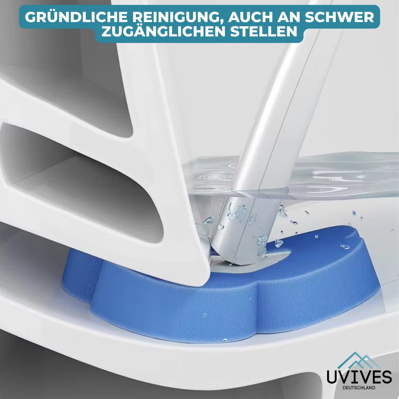 CleanGrip – Hygienisch saubere Toilette ohne Schrubben