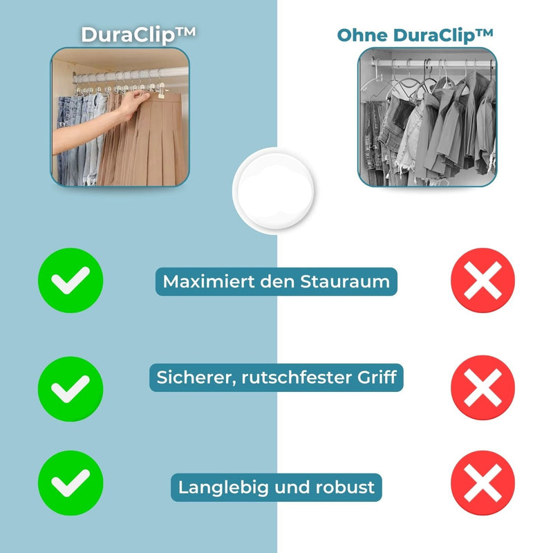 10+10 GRATIS | DuraClip - Starke Befestigung