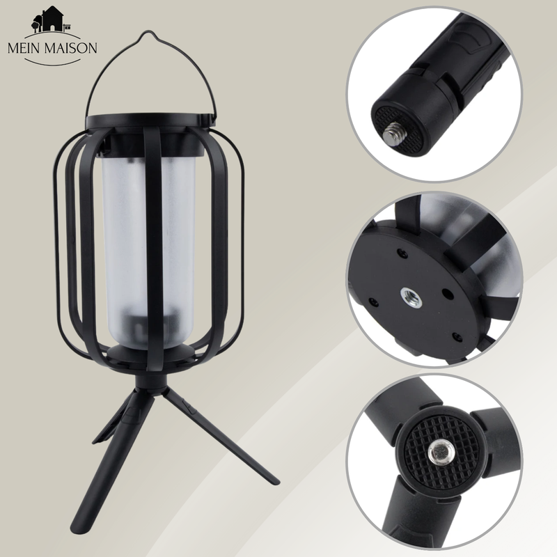 BurstGlow – Solarleuchte mit authentischem Flammenambiente!