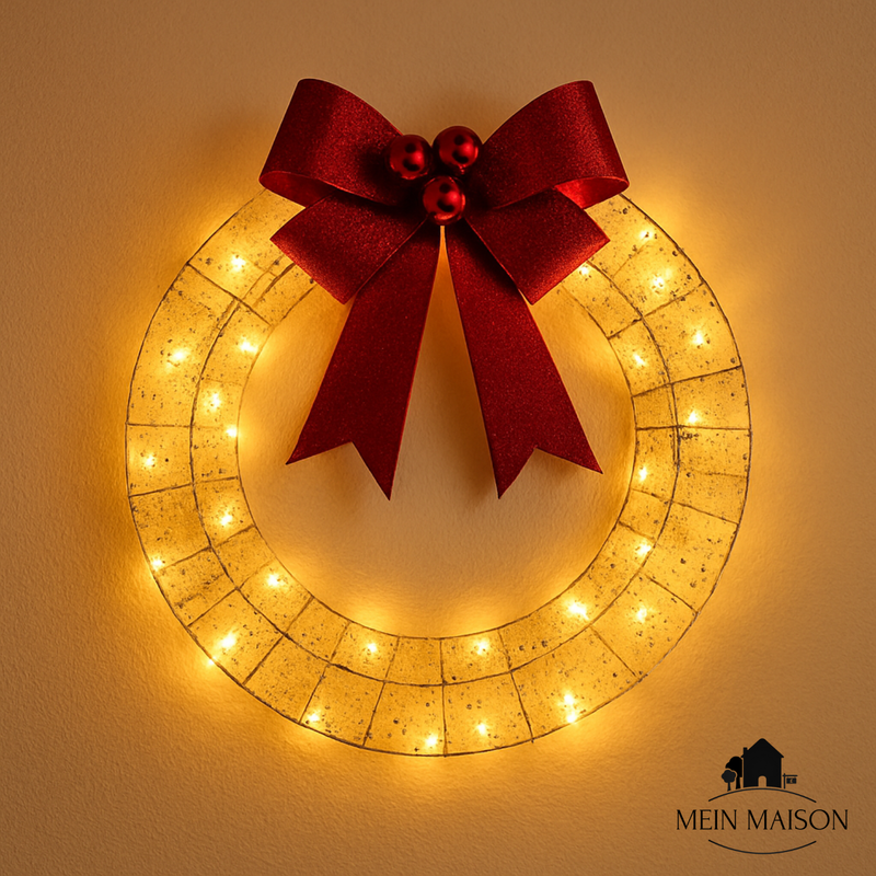 GlorinaWreath – Leuchtender Weihnachtszauber für Innen- und Außenbereich