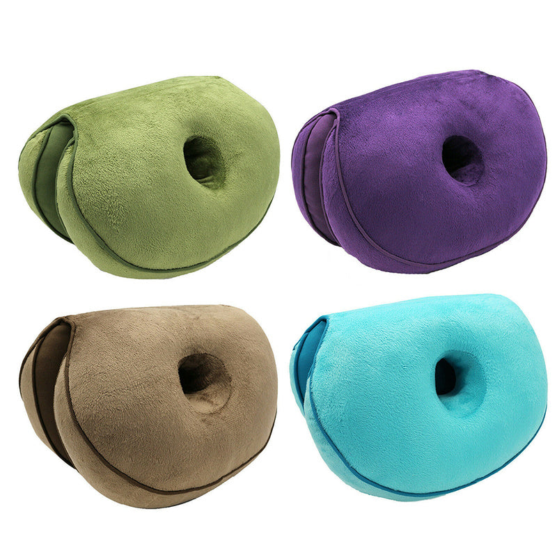 OrthoSitz Kissen | Ergonomisch & Druckentlastend | Memory Foam | Abnehmbarer Bezug