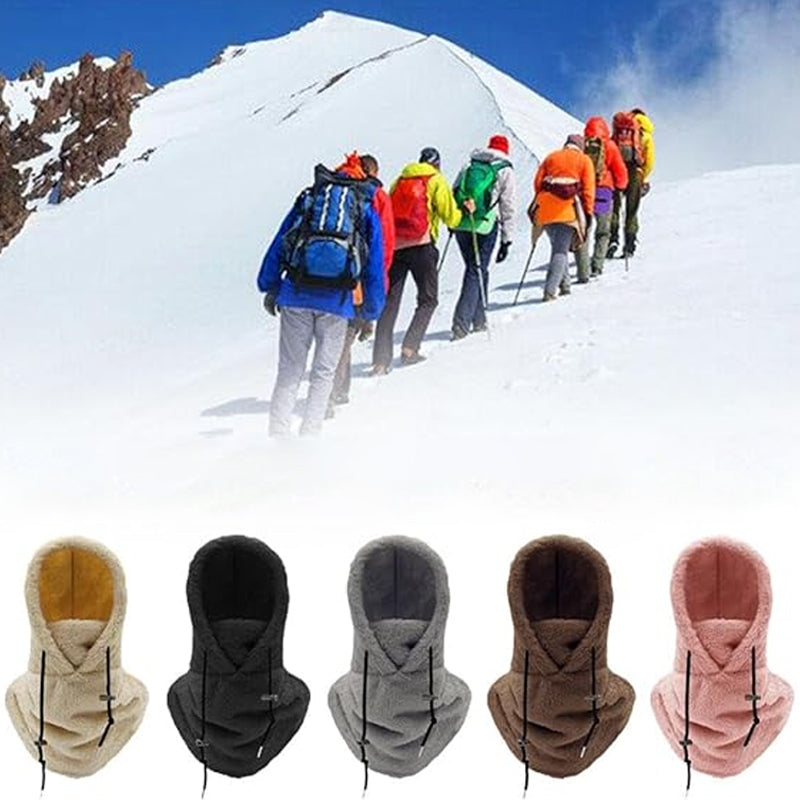 ColdCover - Skimaske mit Sherpa-Kapuze