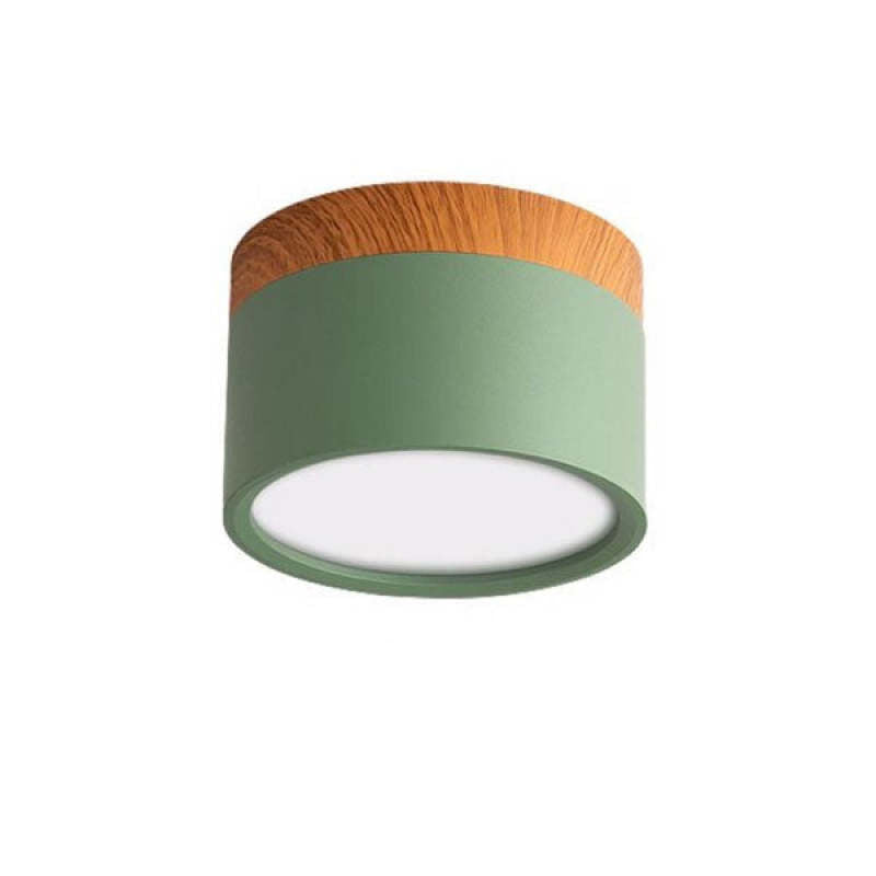 LED Deckenleuchte AuroLuce | Modernes Morandi-Design | Höhenverstellbar | Metall & Acryl