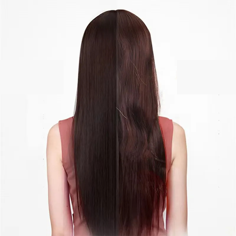 GlamiSilk Ionic Glätteisen mit LCD Display | Antifrizz & Glanz | 4 Temperaturstufen | 30,5 cm | Für nasses & trockenes Haar