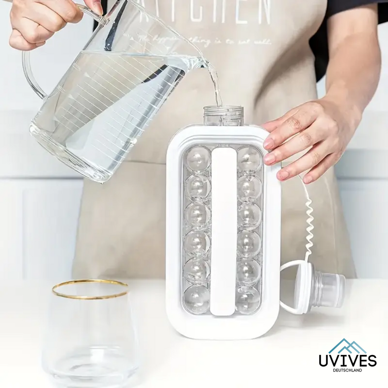 ChillCraft – Die stylische Eis-Kugel-Maker-Flasche!