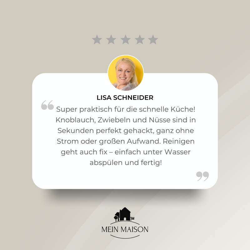 ChopAll – Müheloses frisches Schneiden ganz ohne Strom