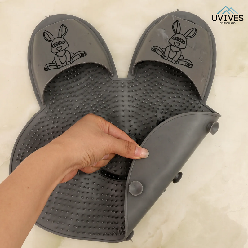 FootFluff – Wellness-Fußmatte mit Scrubber!