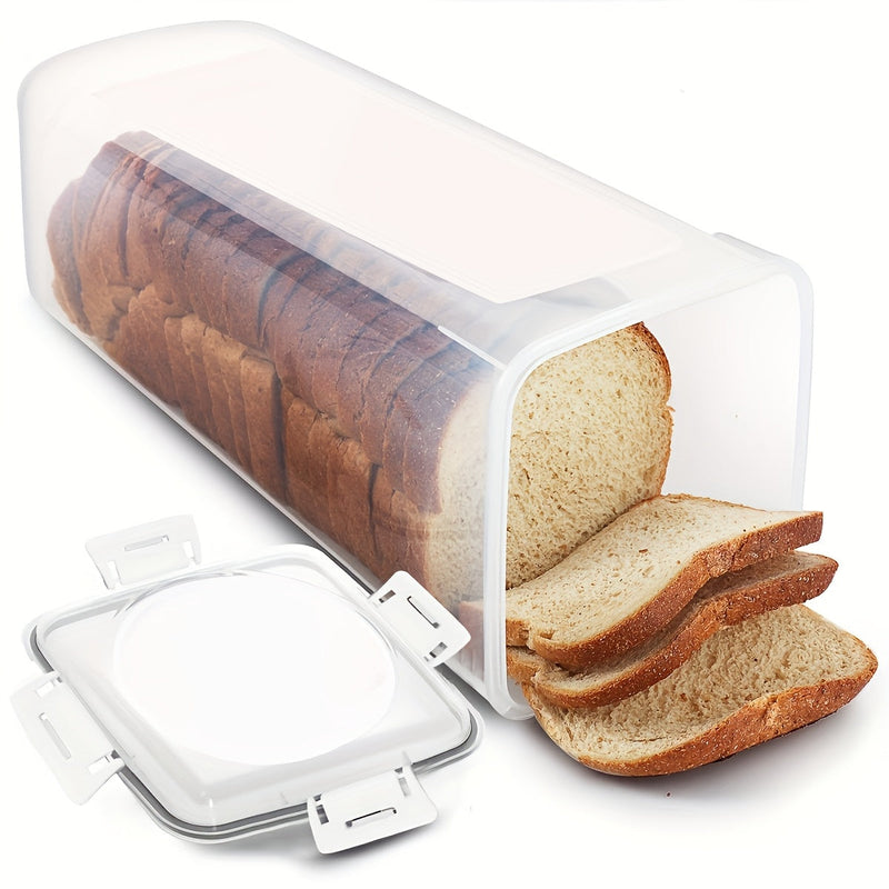 Slice&Store Brotbox mit Schneidehilfe | Luftdicht & BPA-frei | 30 × 15 × 15 cm | Hält Brot länger frisch