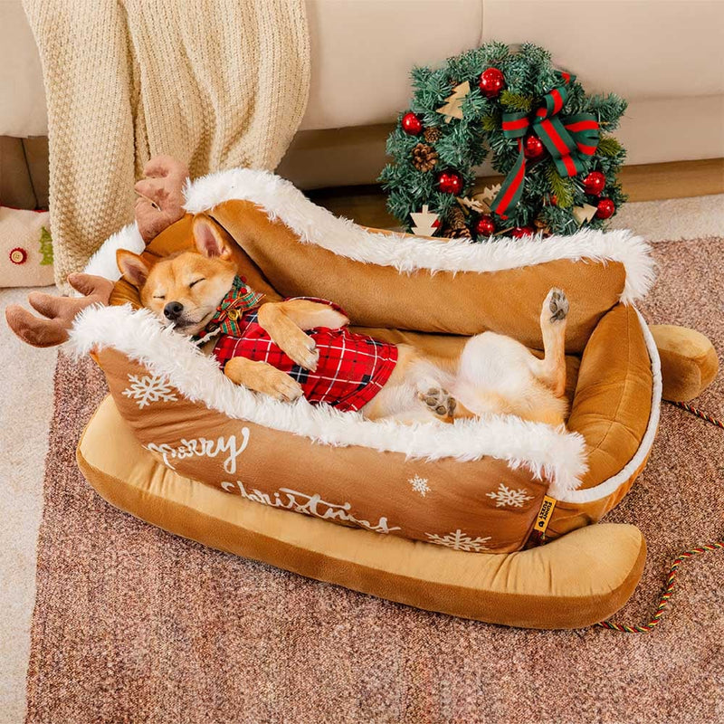 PawSleigh – Das saisonale Hundebett für gemütliche Winterträume