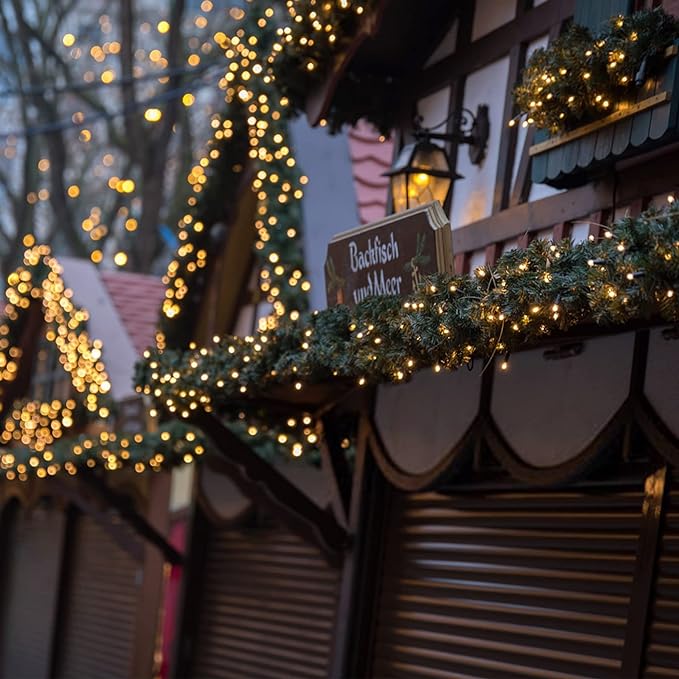 GlowWeave – Wetterfeste Weihnachtsbeleuchtung mit einfacher Fernbedienung