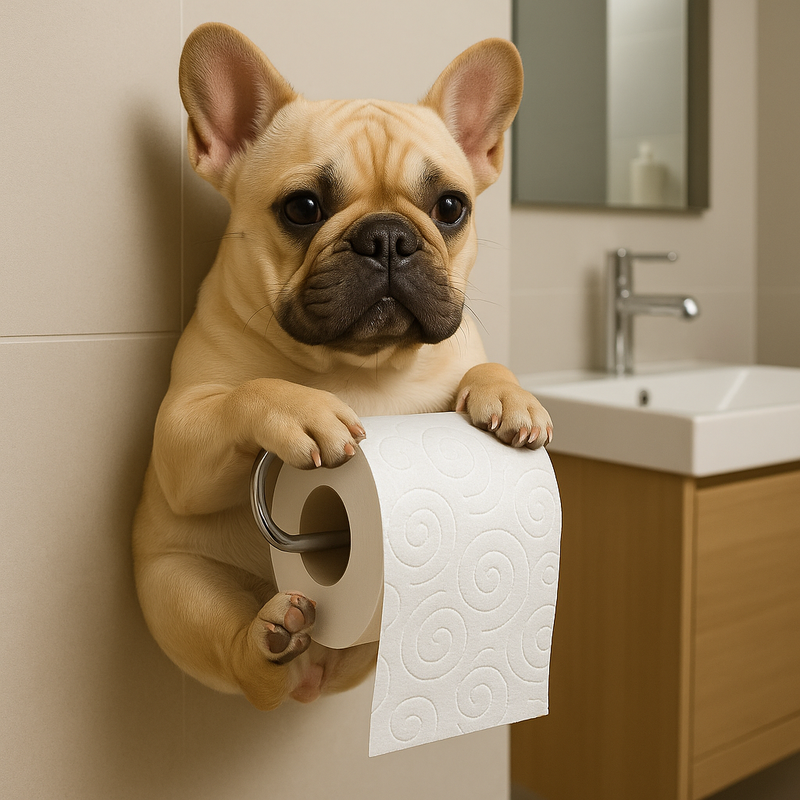PawRoll – Der tierisch charmante Klopapierhalter!