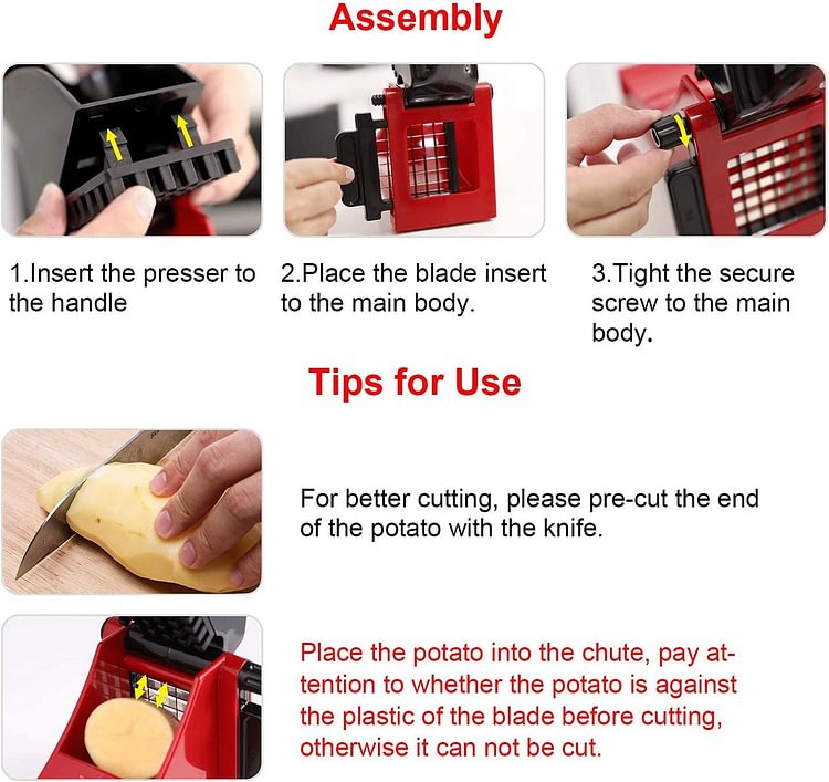 PerfectFries – Schneiden wie ein Profi, mühelos