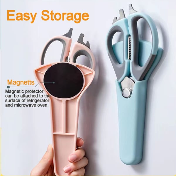 ChefSecret – 5-in-1 Multifunktions-Küchenschere für einfaches Schneiden