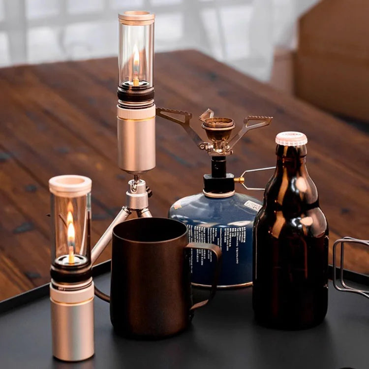 BlazeGlow – Stilvolle Flammenlampe für unterwegs