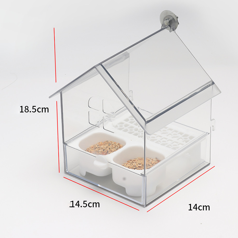ClearFeast Vogel – Sauberes Füttern ohne Kleckern