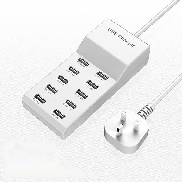 SmartVolt – Das intelligente 10-Port USB-Ladegerät für alle Ihre Geräte
