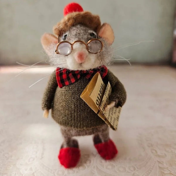 TinyTail – Handgefertigte Maus voller Herz und Winterzauber