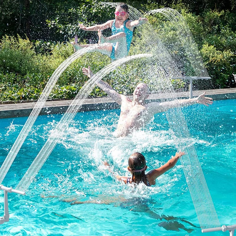 SunSpray – Der leuchtende Wasserbogen für Ihren Sommertraum!
