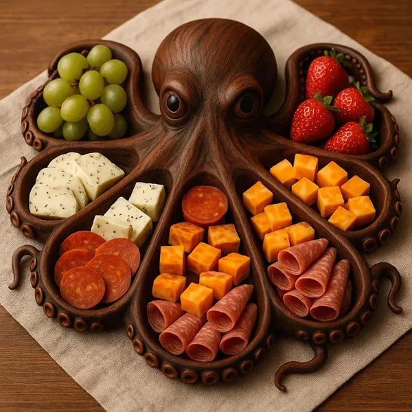 OceanFeast – Das bemerkenswerte Servierplatten, das jeden Blick fesselt!
