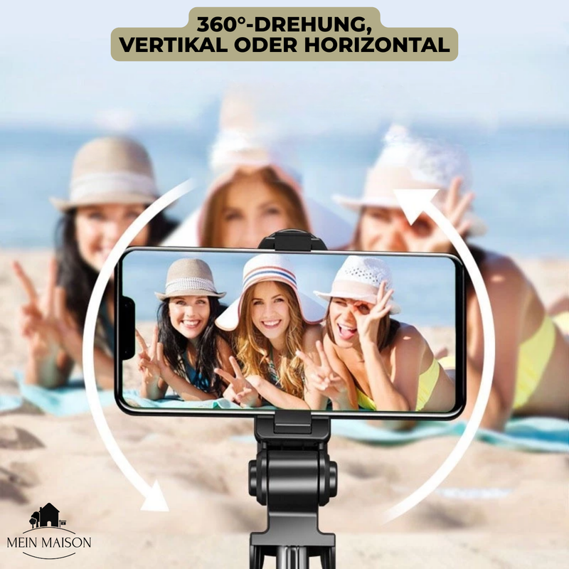 SnapPro – Dein 6-in-1 Bluetooth-Selfie-Stick für perfekte Aufnahmen