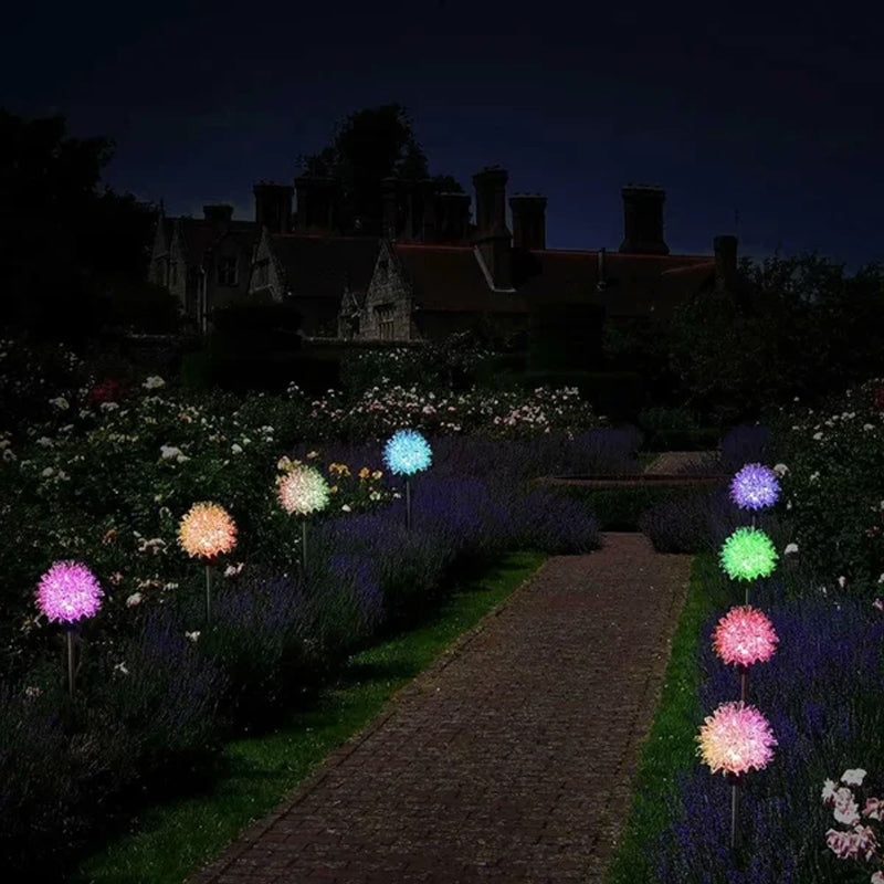 DandeLight - Wasserdichte Solar-Gartenleuchte im Pusteblumen-Design