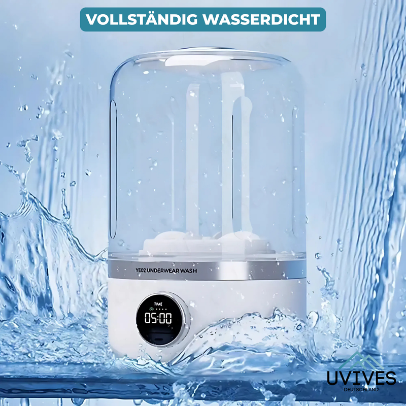 WashPod Go – Saubere Wäsche. Überall. Jederzeit.