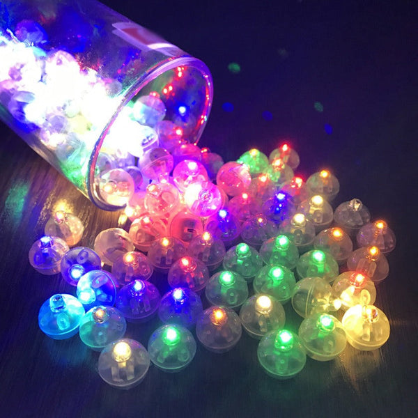 LED Mini-Lichtkugeln LumiPearls | Bunte Partybeleuchtung | Wiederverwendbar | Ø 1,3 cm