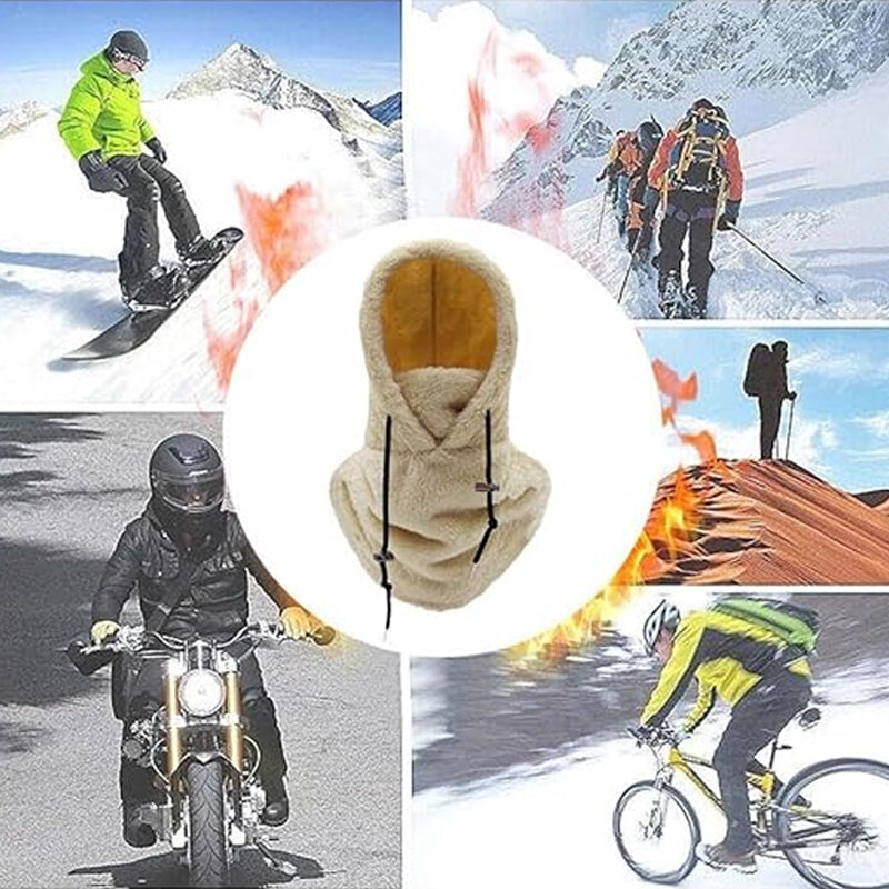 ColdCover - Skimaske mit Sherpa-Kapuze