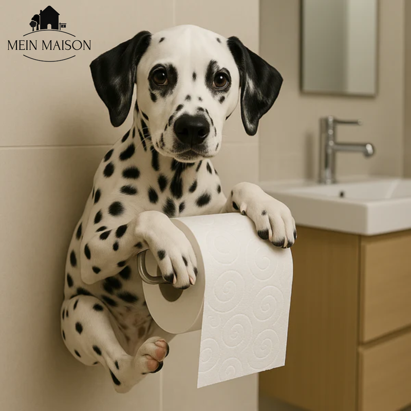 PawRoll – Der tierisch charmante Klopapierhalter!