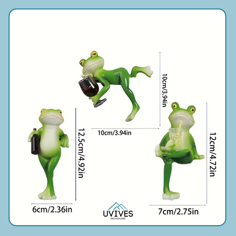 FrogWhimsy – Die freche Deko für Töpfe & Gärten!