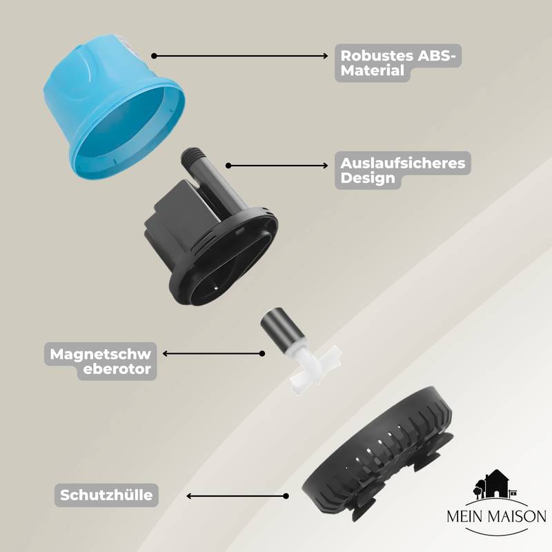 AquaPure – Kristallklares Wasser mit flüsterleiser Reinigung!