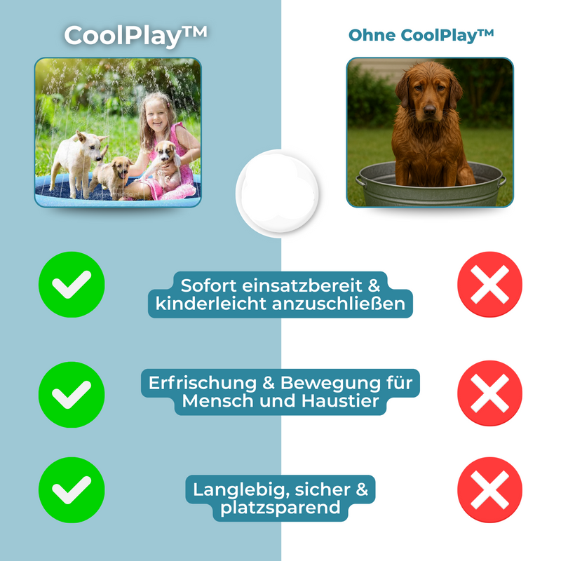 CoolPlay – Sommerlicher Wasserspaß für Hunde & Kinder