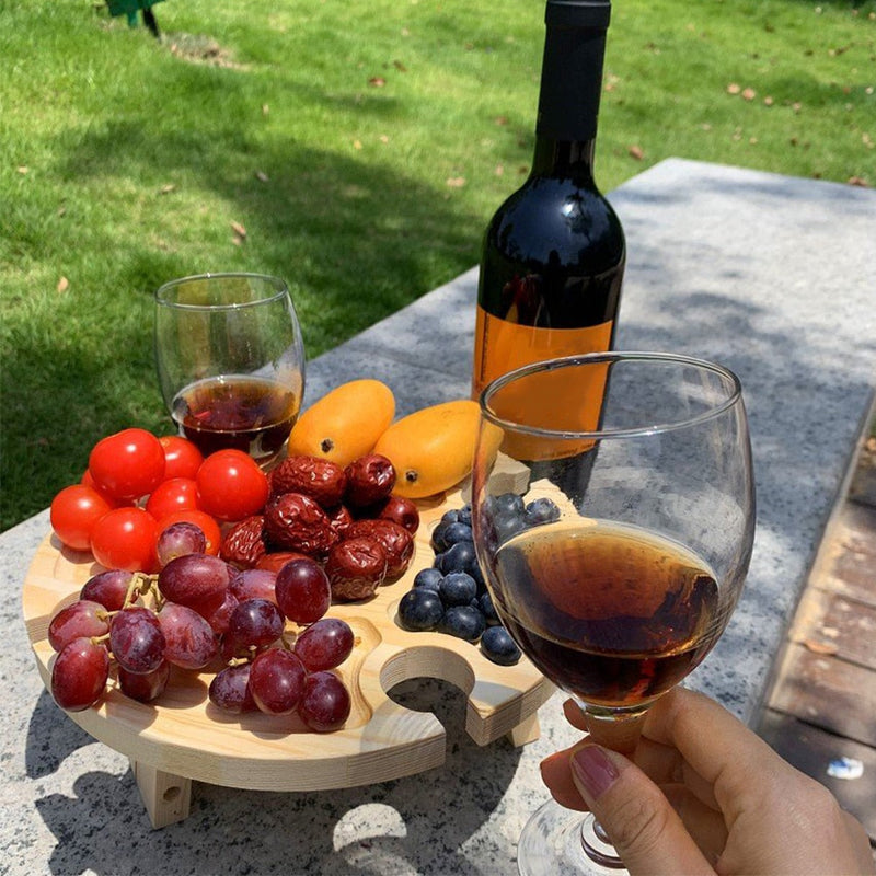 SnackTable – Der klappbare All-in-One-Tisch, ideal für perfekte Picknicks!