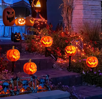 1+1 GRATIS | SunPumpkin – Lass Deinen Halloween-Garten von selbst leuchten!