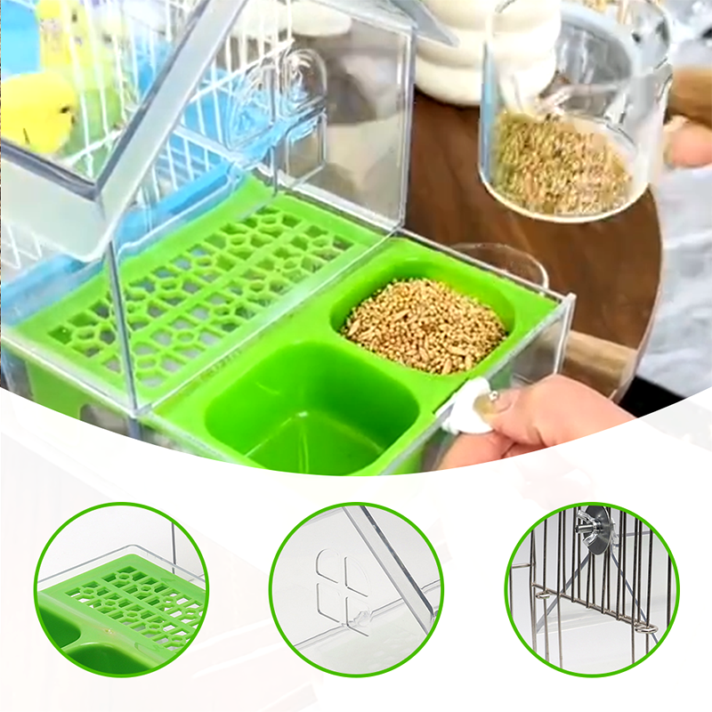 ClearFeast Vogel – Sauberes Füttern ohne Kleckern