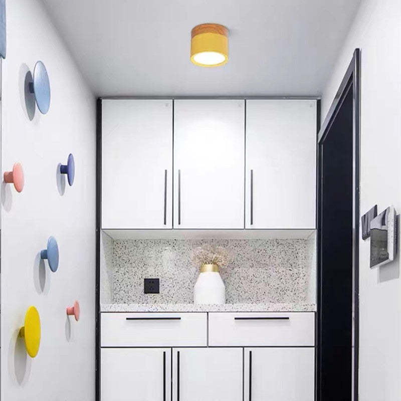 LED Deckenleuchte AuroLuce | Modernes Morandi-Design | Höhenverstellbar | Metall & Acryl